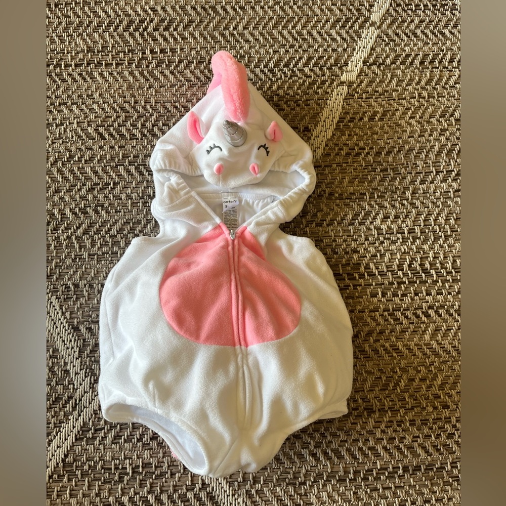 Baby unicorn costume.  3-6 months.